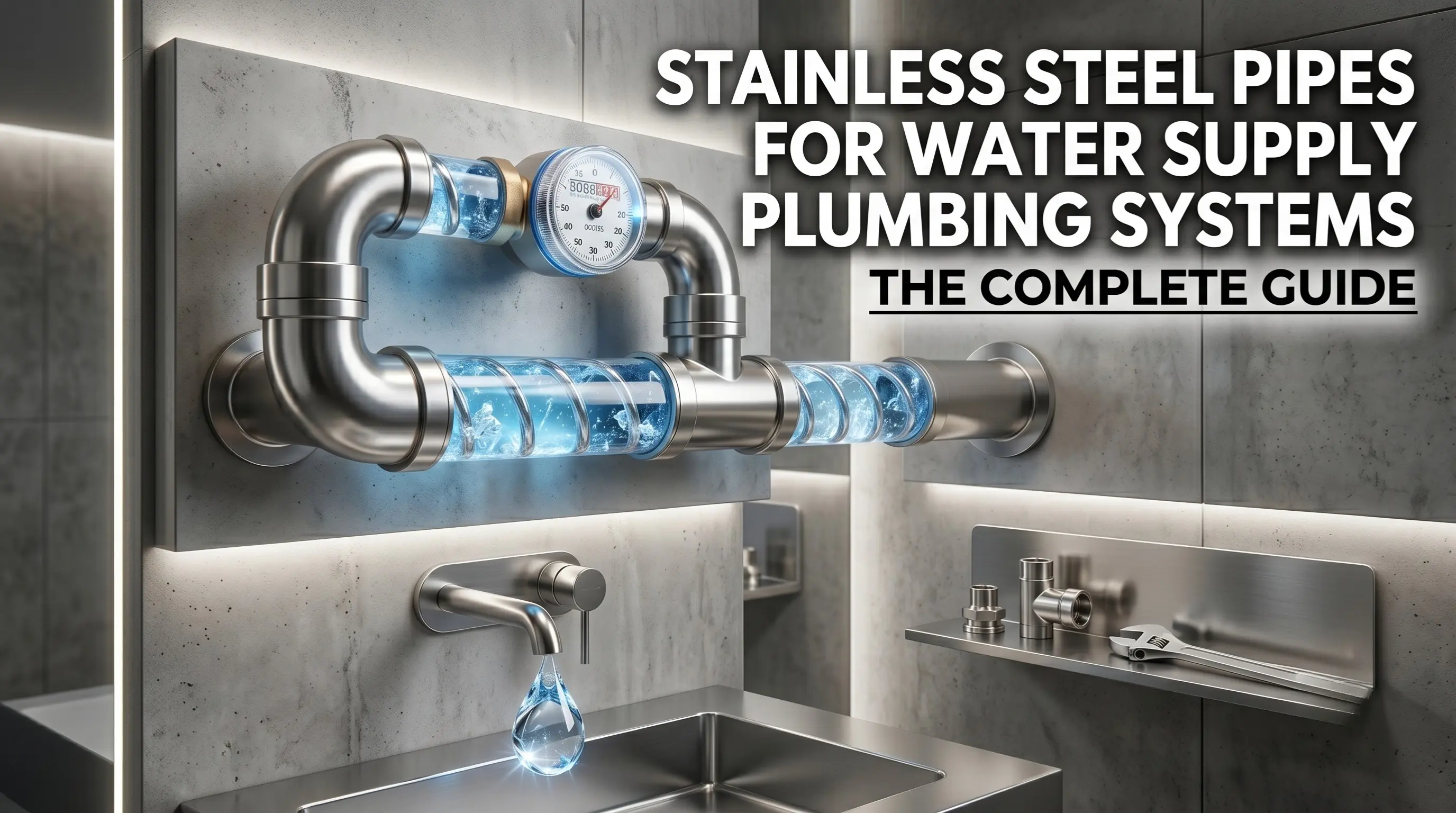 <h1> Stainless Steel Pipes for Water Supply Plumbing Systems: The Complete Guide</h1>